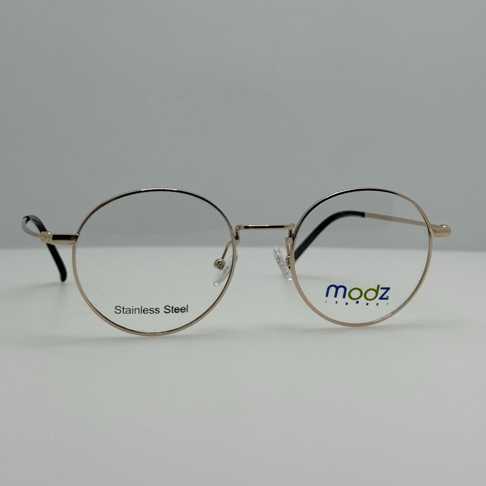 Modz Eyeglasses Eye Glasses Frames Manteca Gold 51-20-145
